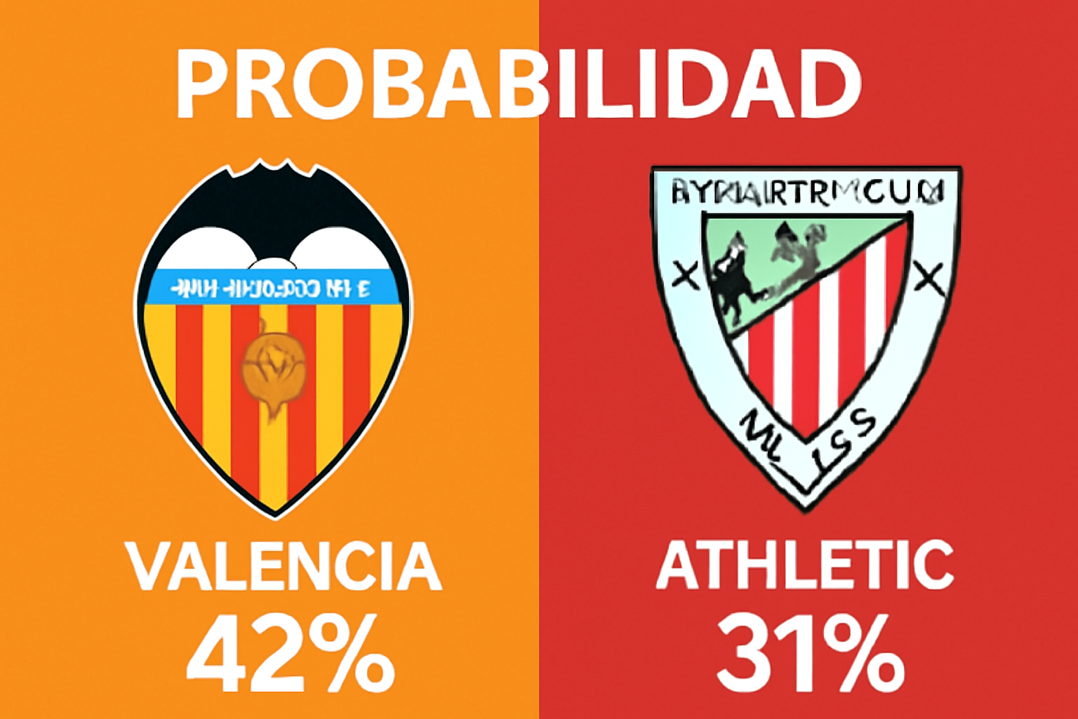Pronóstico Valencia vs Athletic Club - La Liga (20/09/2025)