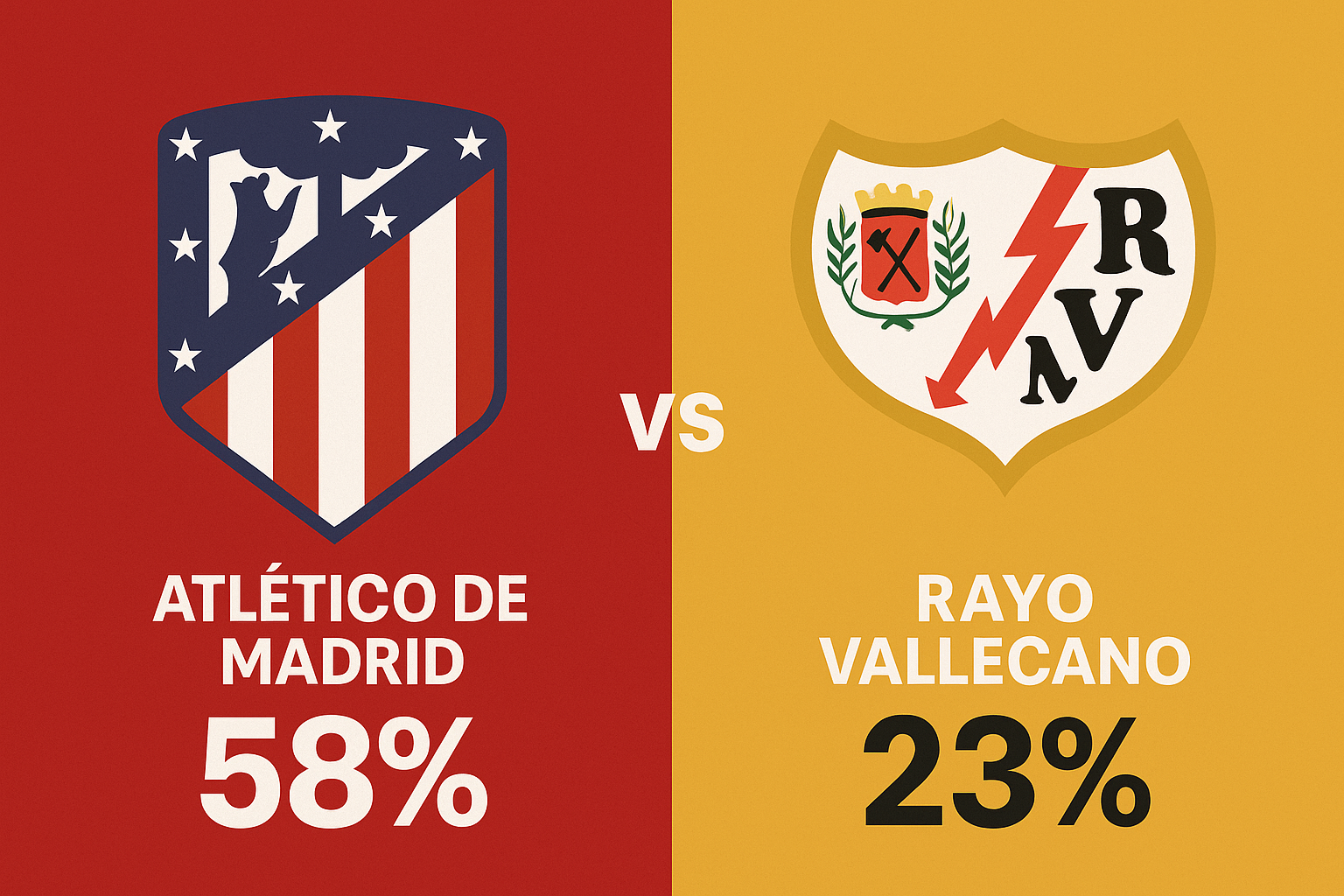 Pronóstico Atlético de Madrid vs Rayo Vallecano - La Liga (24/09/2025) 10 Pronóstico Atlético de Madrid vs Rayo Vallecano - La Liga (24/09/2025)