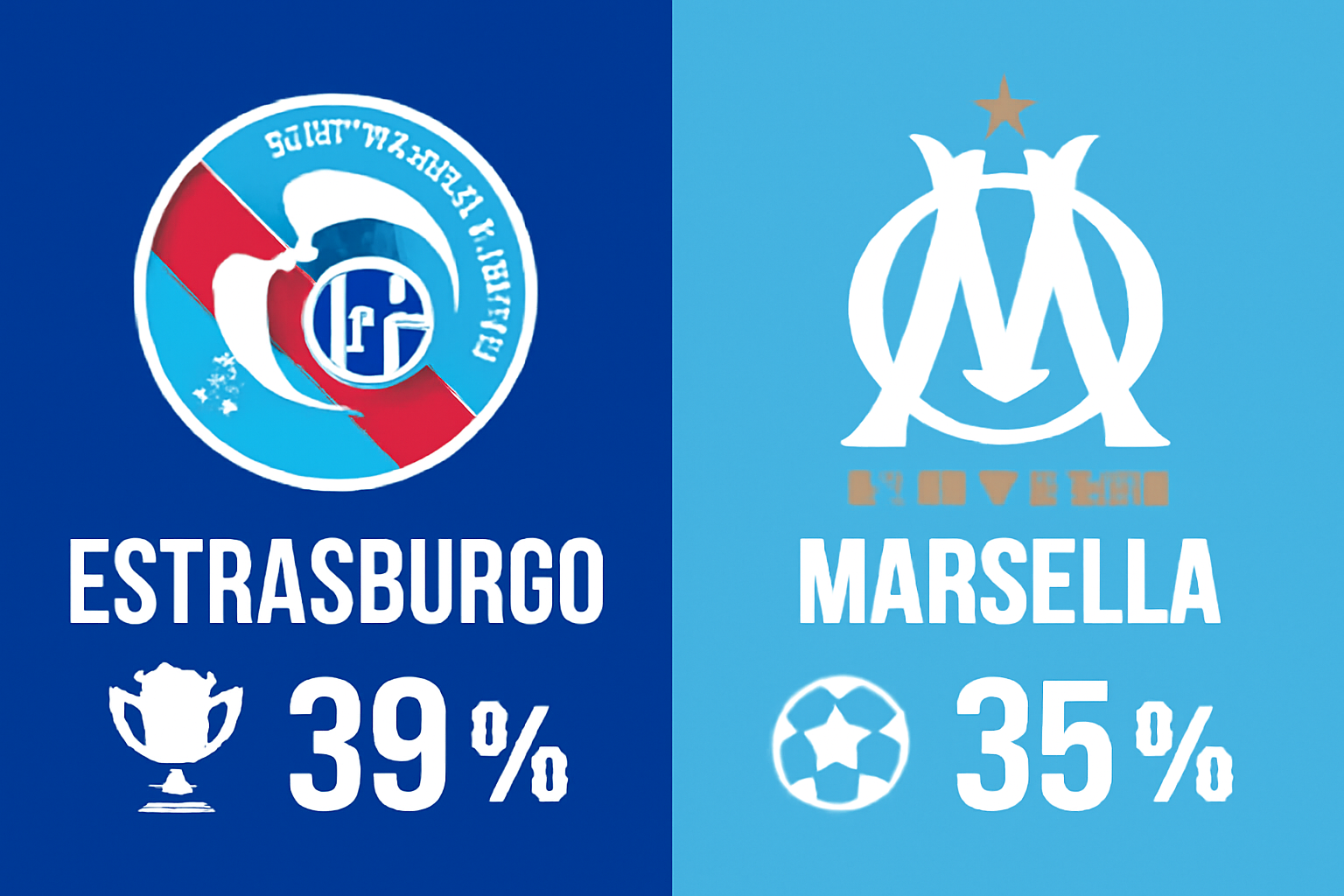 Pronóstico Estrasburgo vs Marsella - Ligue 1 (26/09/2025)