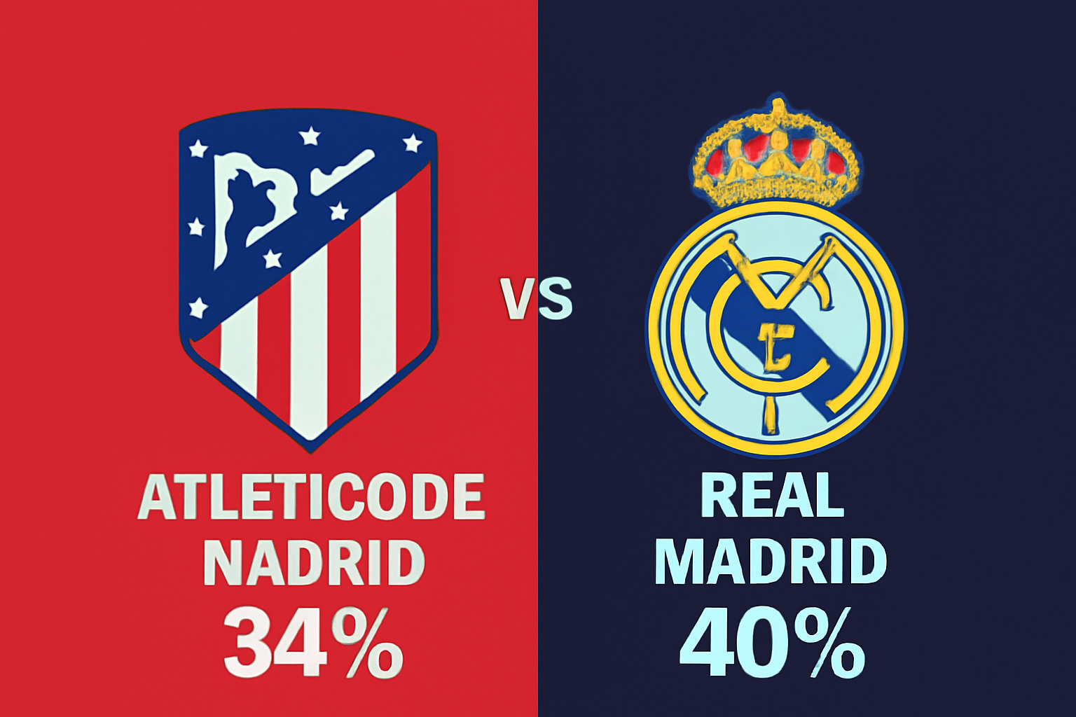 Pronóstico Atlético Madrid vs Real Madrid - La Liga (27/09/2025)