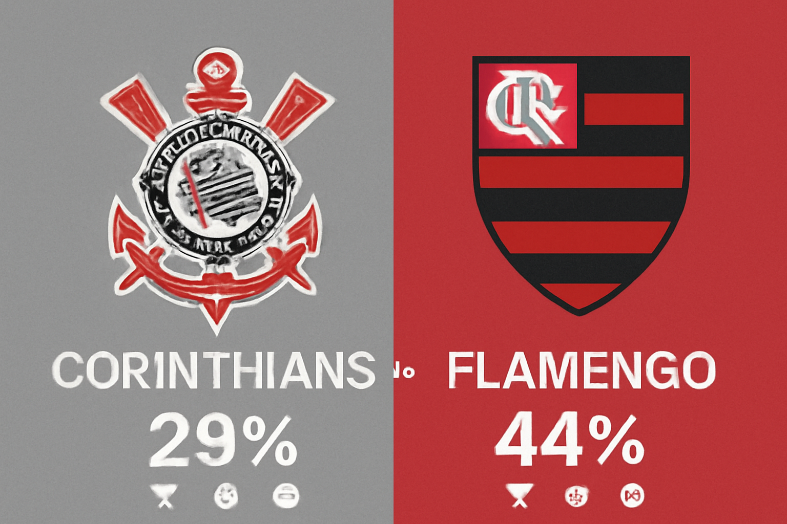 Pronóstico Corinthians vs Flamengo - Brasileirão Serie A (28/09/2025)