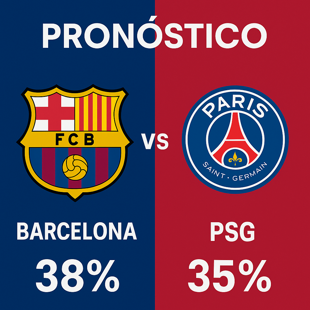 Palpite Barcelona x PSG - Champions League (01/10/2025)