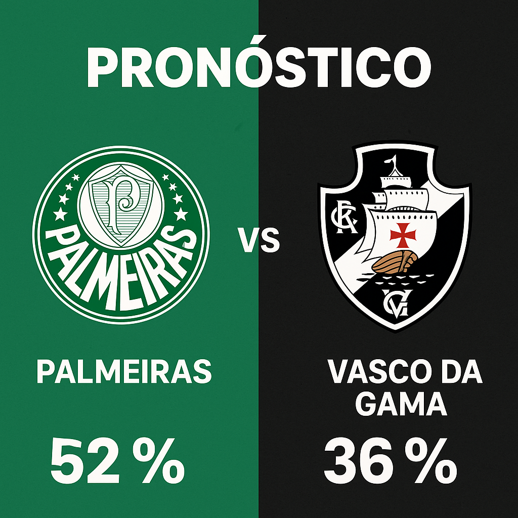 Palpite Palmeiras x Vasco da Gama - Brasileirão Série A (01/10/2025)