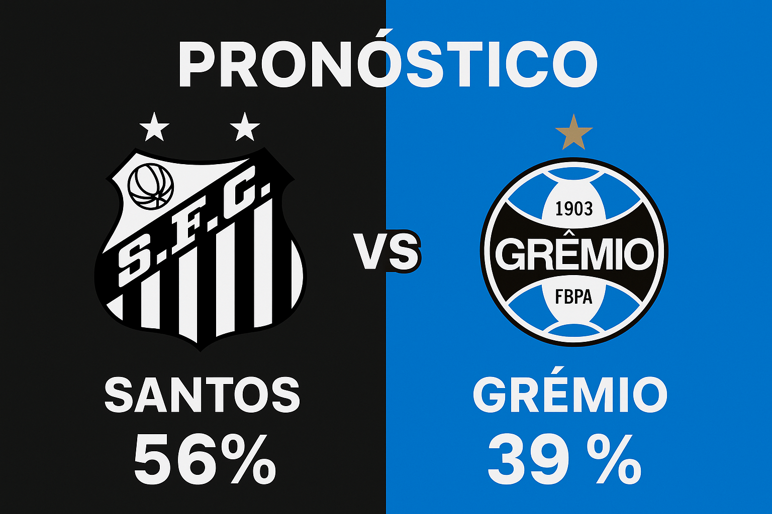 Palpite Santos x Grêmio - Brasileirão Série A (01/10/2025)
