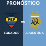 Pronóstico Ecuador vs Argentina - Eliminatorias Sudamericanas (09/09/2025)