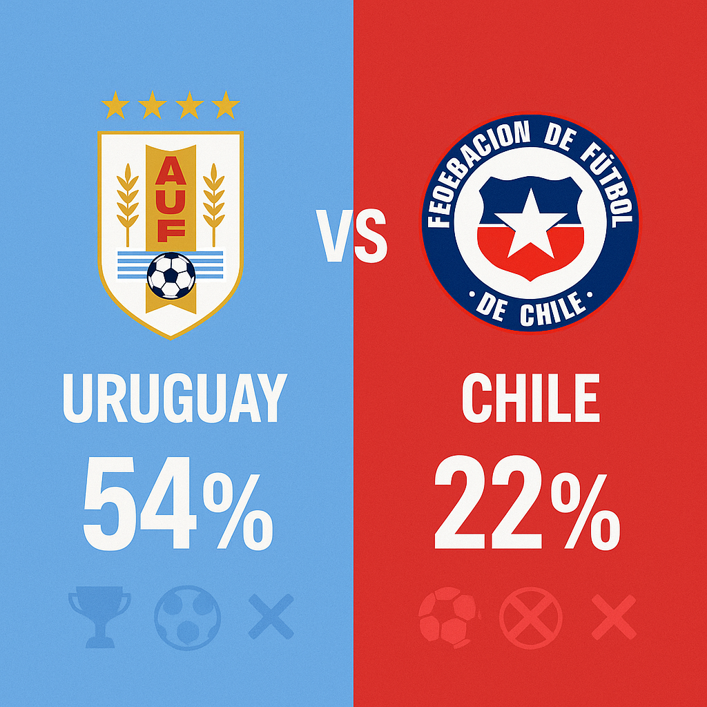 Pronóstico Chile vs Uruguay - Eliminatorias Sudamericanas (09/09/2025) 10 Pronóstico Chile vs Uruguay - Eliminatorias Sudamericanas (09/09/2025)