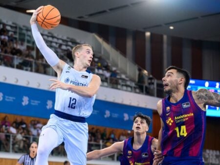 ¡Golpe brutal en el derbi catalán! La Penya frustra el primer título del Barça Basket