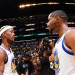 Sigue la polémica en los Warriors: ¿Por qué Jonathan Kuminga ignoró a Jimmy Butler? Créditos a Getty Images