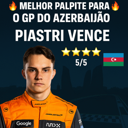 Palpites GP do Azerbaijão 2025 Fórmula 1: Melhores Apostas e Odds