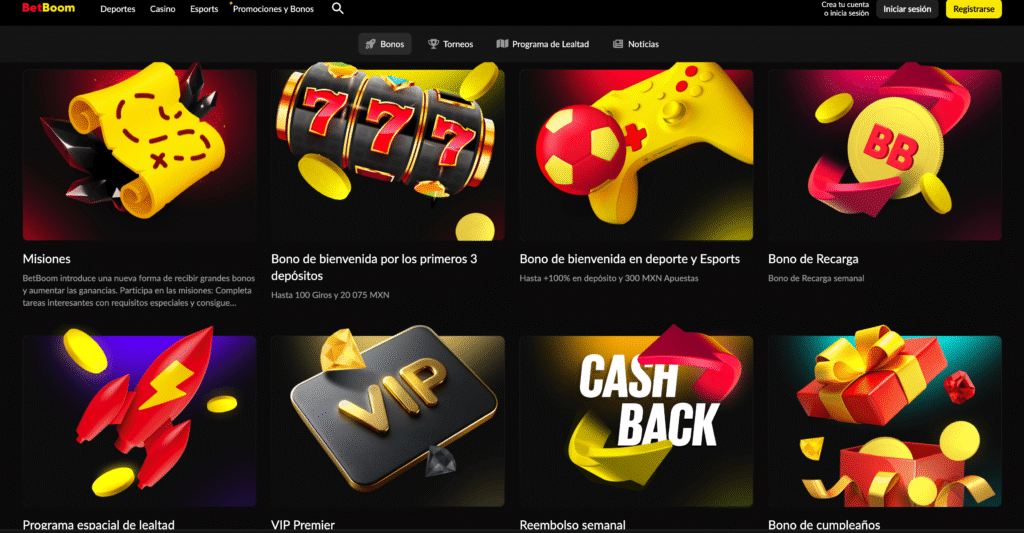 Código Promocional Betboom México: HISPABOOM | Hasta $20,075 MXN + 100 Giros Gratis | Septiembre 2025 16 image 107