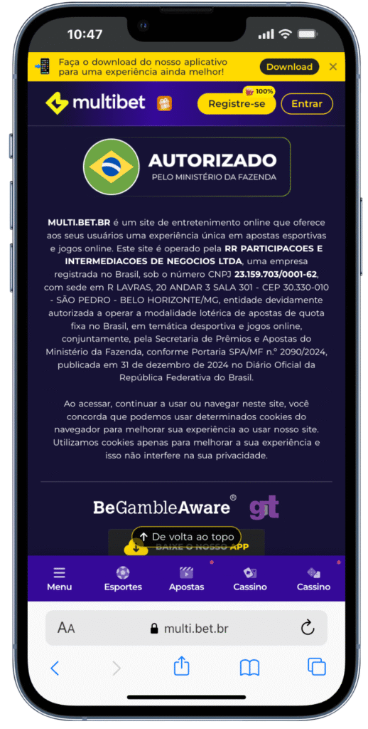 multibet é confiável e legalizada no Brasil