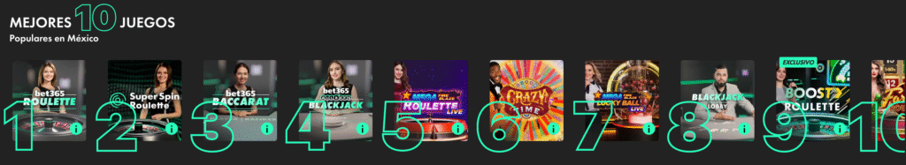 casino en vivo bet365