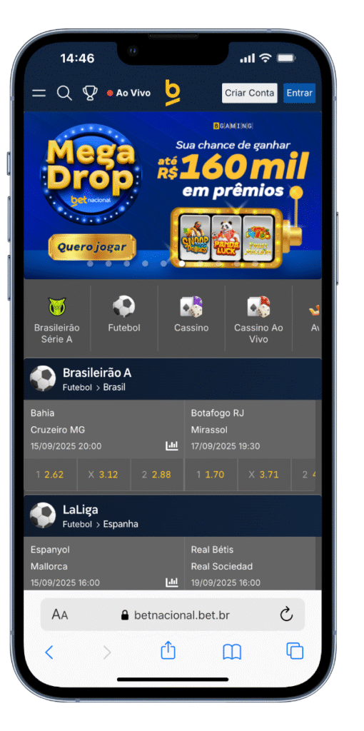 promoções de cassino da betnacional