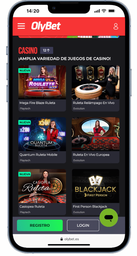 olybet nuevo casino online españa