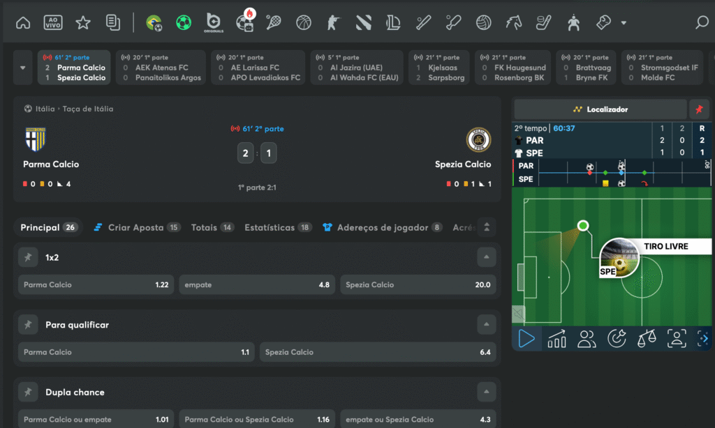 apostas ao vivo na bc game