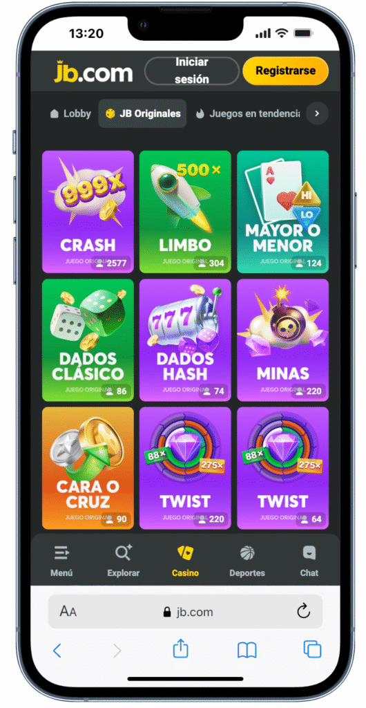 juegos de casino originales JB