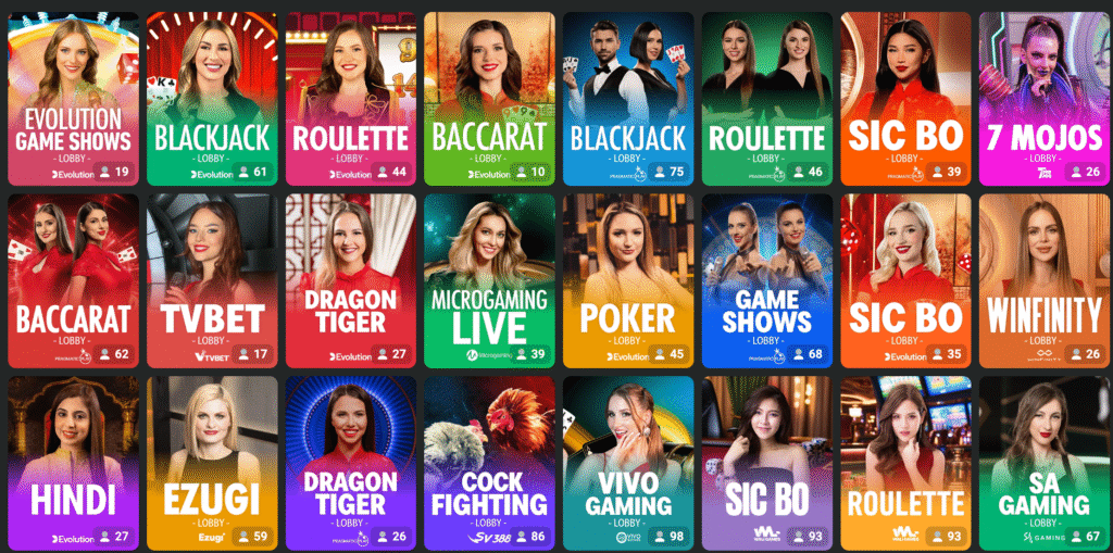 casino en vivo JB