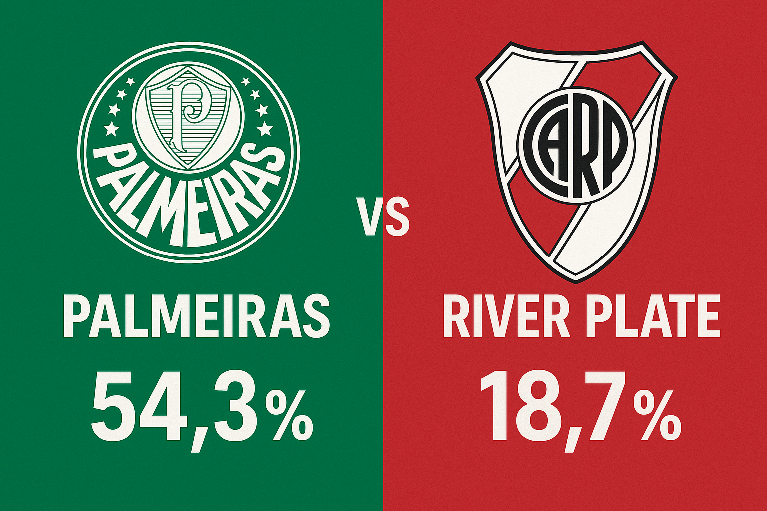 palpite palmeiras x river plate - libertadores (24/09/25)