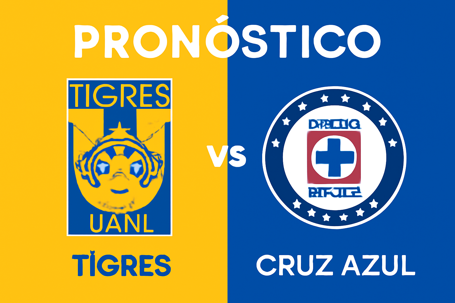 Pronóstico Tigres vs Cruz Azul – Liga MX (04/10/2025)