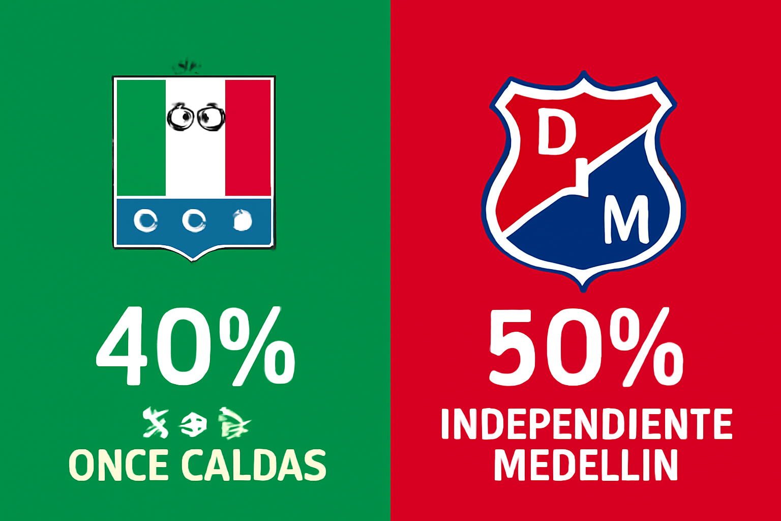 Pronóstico Once Caldas vs Independiente Medellín - Liga Águila (13/10/2025)