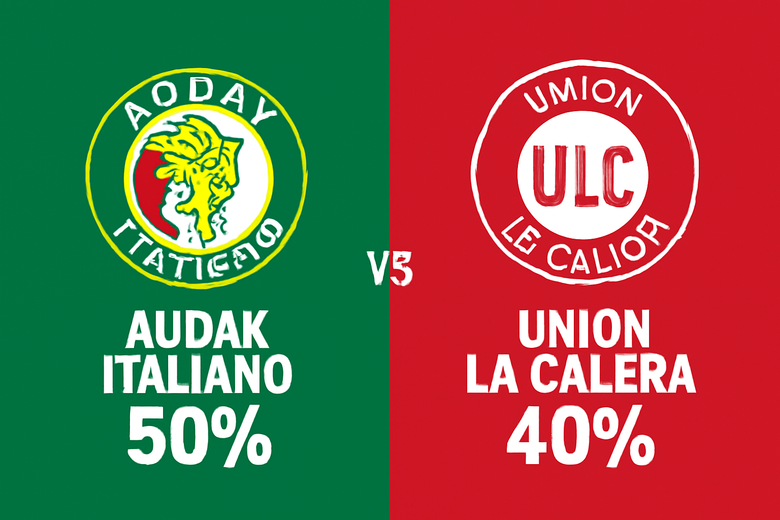 Pronóstico Audax Italiano vs Unión La Calera - Liga de Primera (17/10/2025) 30 Pronóstico Audax Italiano vs Unión La Calera - Liga de Primera (17/10/2025)