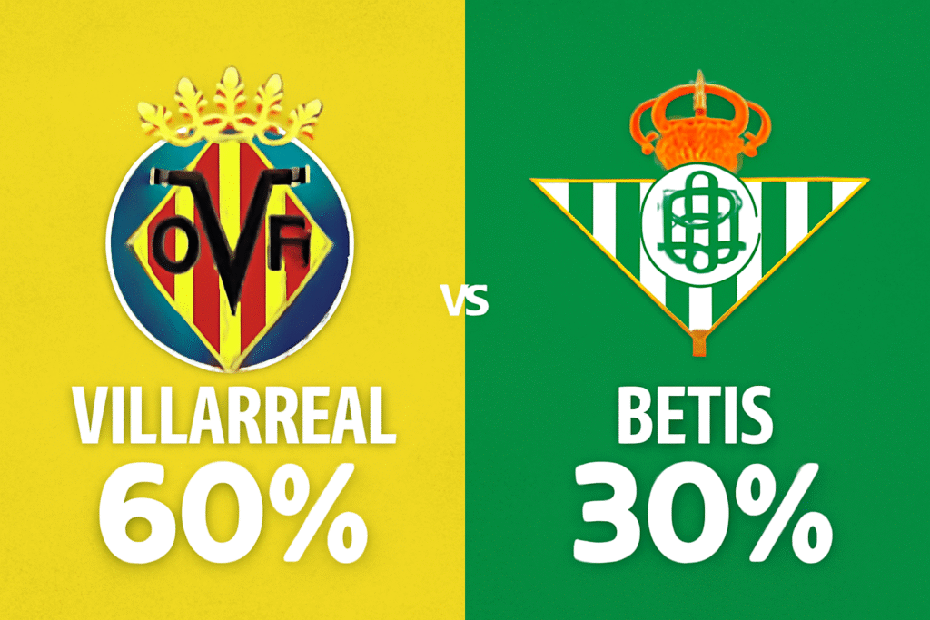 Pronóstico Villarreal vs Betis - La Liga (18/10/2025) 30 Pronóstico Villarreal vs Betis - La Liga (18/10/2025)