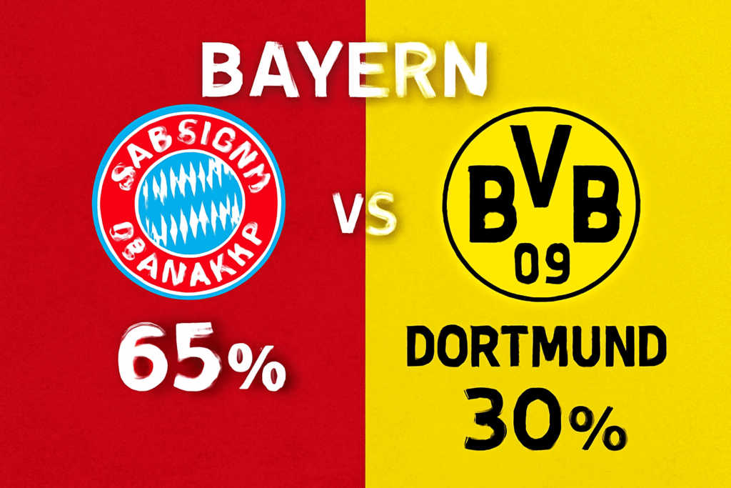 Pronóstico Bayern Múnich vs Borussia Dortmund - Bundesliga (18/10/2025) 30 Pronóstico Bayern Múnich vs Borussia Dortmund - Bundesliga (18/10/2025)