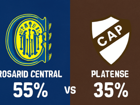 Pronóstico Rosario Central vs Platense – Liga Argentina (19/10/2025)