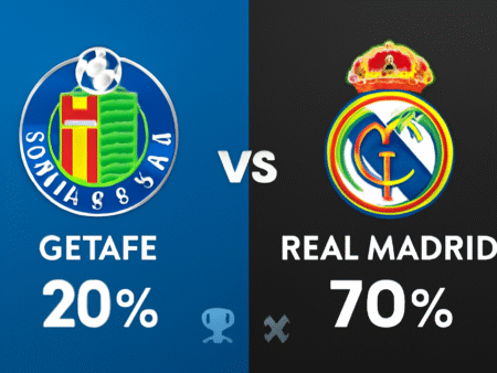 Pronóstico Getafe vs Real Madrid – La Liga (19/10/2025)