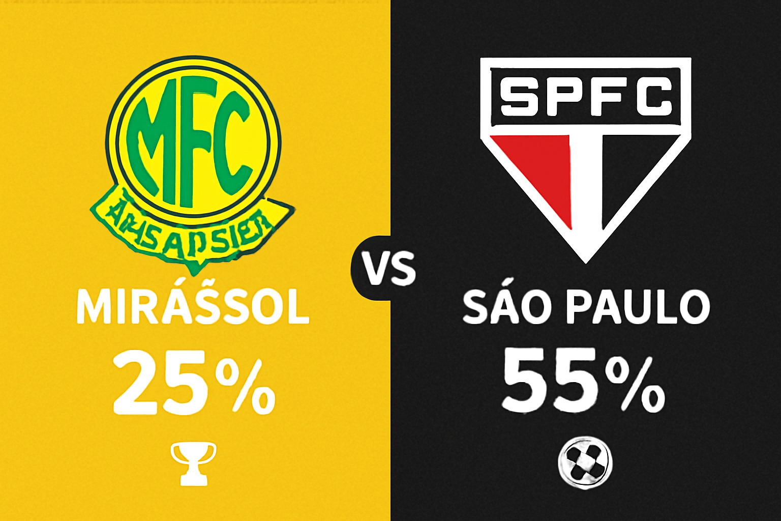 Pronóstico Mirassol vs São Paulo - Brasileirao Serie A (19/10/2025) 30 Pronóstico Mirassol vs São Paulo - Brasileirao Serie A (19/10/2025)