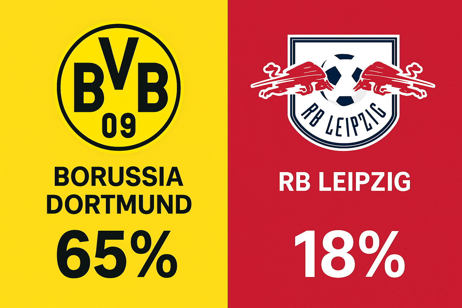 Pronóstico Borussia Dortmund vs RB Leipzig - Bundesliga (04/10/2025)