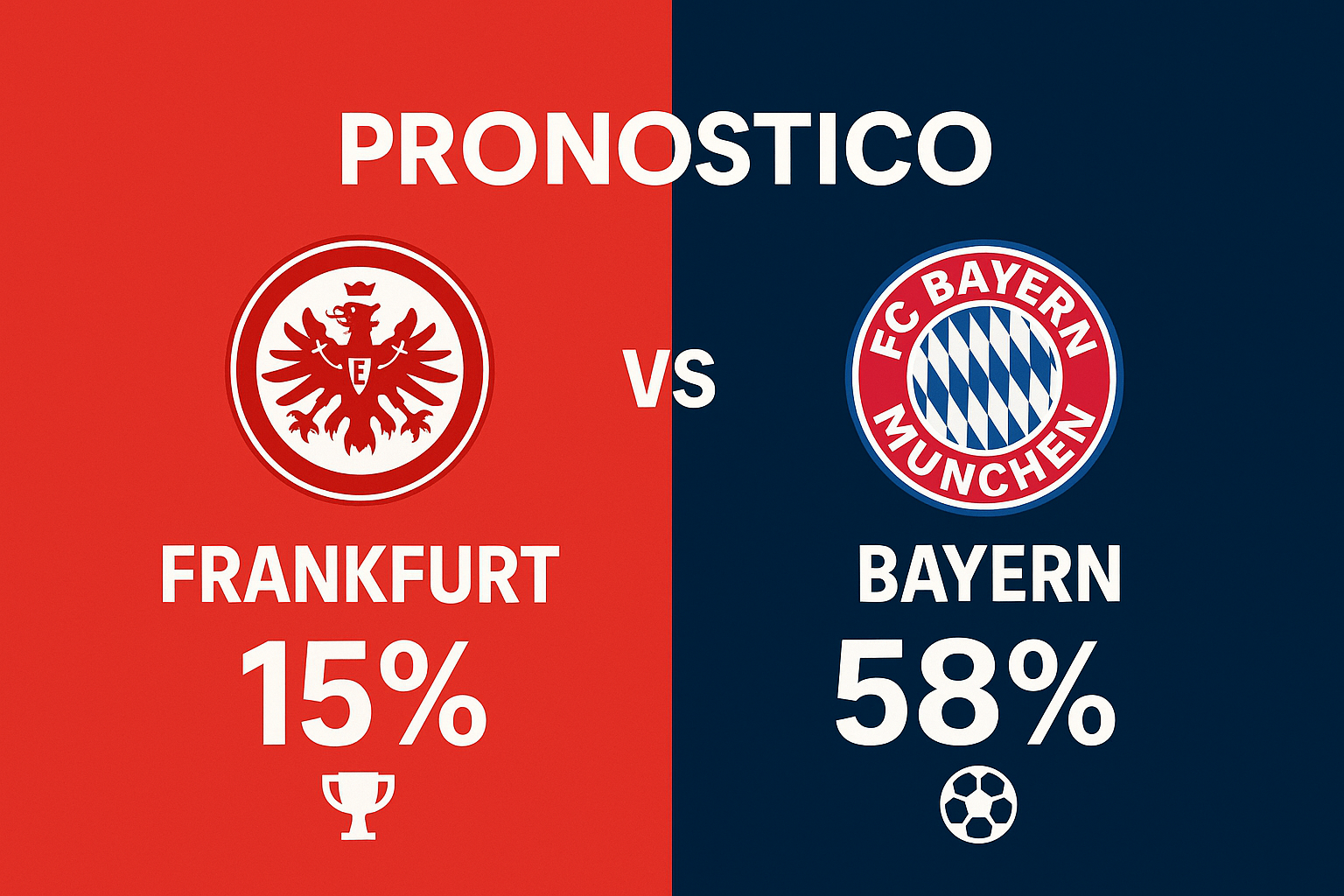 Pronóstico Frankfurt vs Bayern - Bundesliga (04/10/2025)