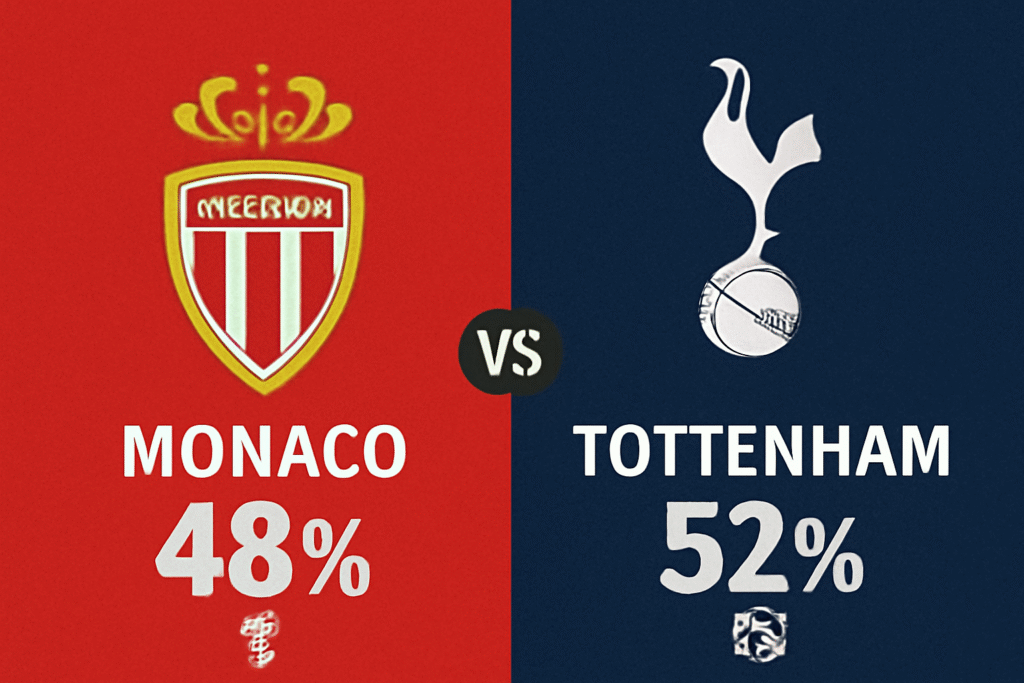 Pronóstico Monaco vs Tottenham - Champions League (22/10/2025) 34 Pronóstico Monaco vs Tottenham - Champions League (22/10/2025)