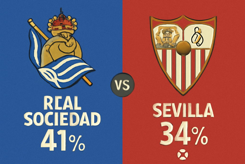 Pronóstico Real Sociedad vs Sevilla - La Liga (24/10/2025) 34 Pronóstico Real Sociedad vs Sevilla - La Liga (24/10/2025)