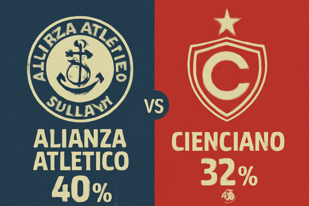 Pronóstico Alianza Atlético vs Cienciano - Liga 1 (25/10/2025)