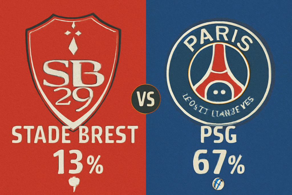 Pronóstico Stade Brest vs PSG - Ligue 1 (25/10/2025) 34 Pronóstico Stade Brest vs PSG - Ligue 1 (25/10/2025)