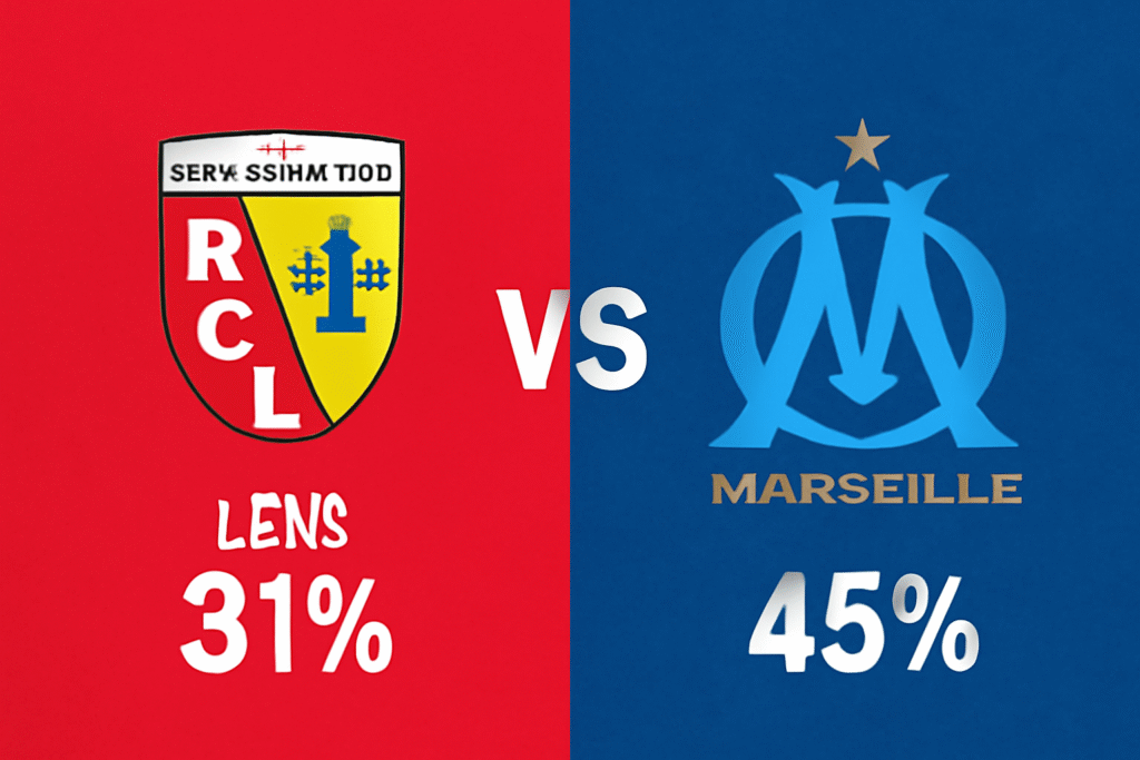 Pronóstico RC Lens vs Olympique de Marsella - Ligue 1 (25/10/2025) 34 Pronóstico RC Lens vs Olympique de Marsella - Ligue 1 (25/10/2025)