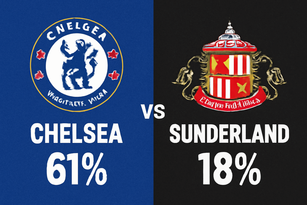 Pronóstico Chelsea vs Sunderland - Premier League (25/10/2025) 34 Pronóstico Chelsea vs Sunderland - Premier League (25/10/2025)