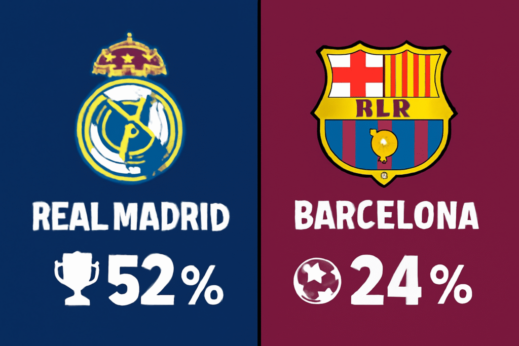 Pronóstico Real Madrid vs Barcelona - La Liga (26/10/2025) 34 Pronóstico Real Madrid vs Barcelona - La Liga (26/10/2025)