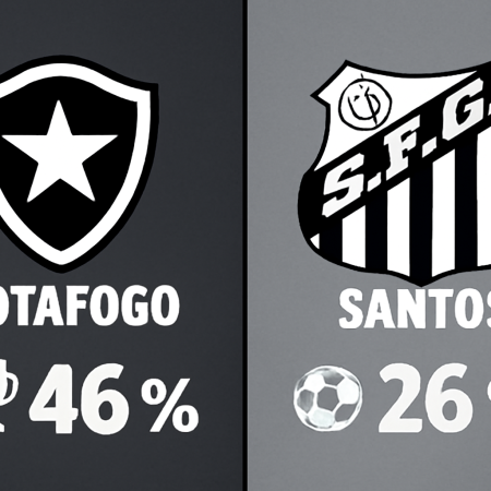 Botafogo x Santos – Palpites do Brasileirão Série A (26/10/2025)