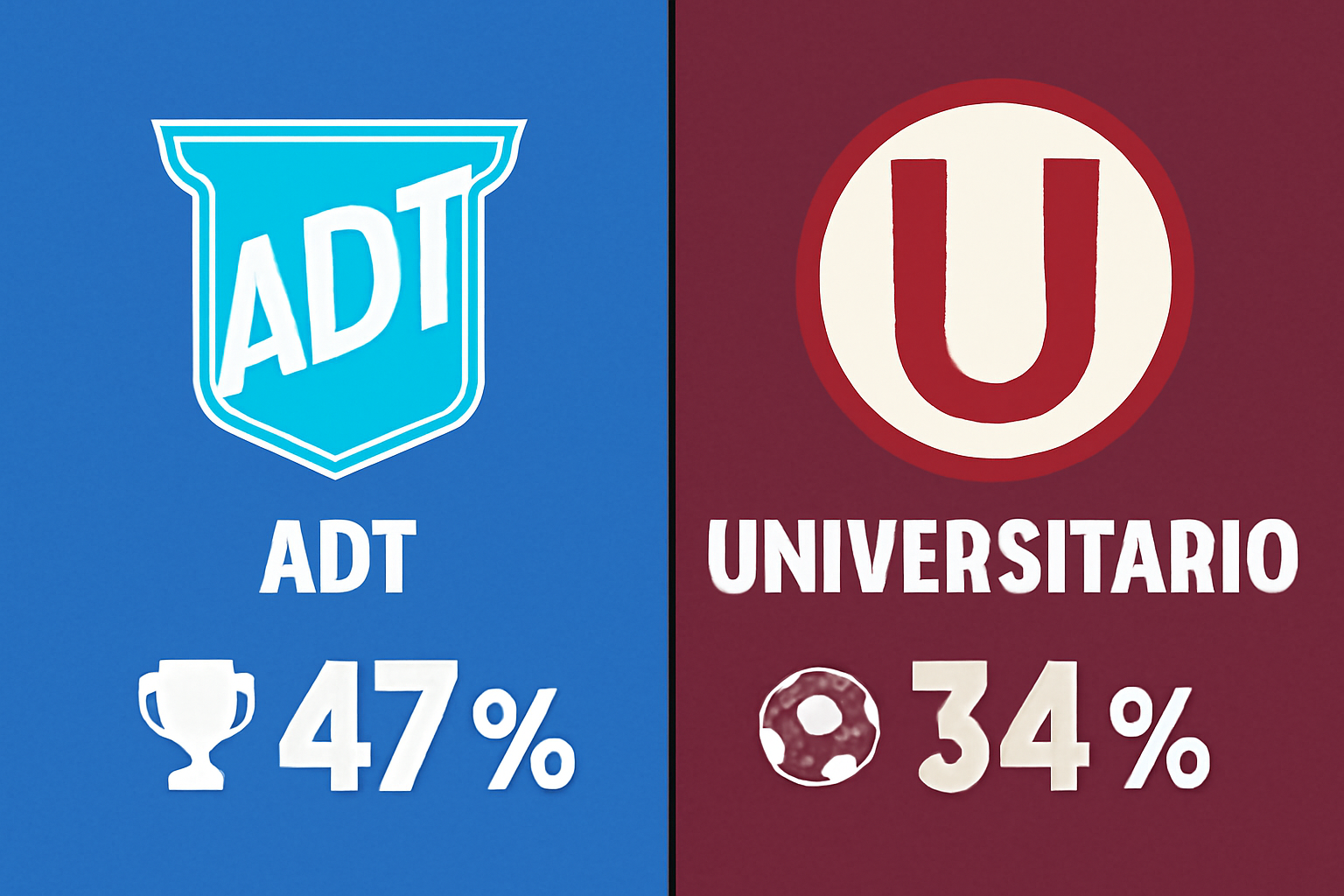 Pronóstico ADT vs Universitario - Liga 1 (26/10/2025) 34 Pronóstico ADT vs Universitario - Liga 1 (26/10/2025)