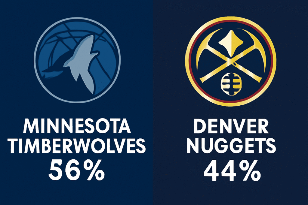Minnesota Timberwolves x Denver Nuggets – Palpites NBA 27/10/2025 34 Pronóstico Minnesota Timberwolves vs Denver Nuggets – NBA 27/10/2025