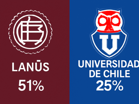 Pronóstico Lanús vs Universidad de Chile – Copa Sudamericana (30/10/2025)