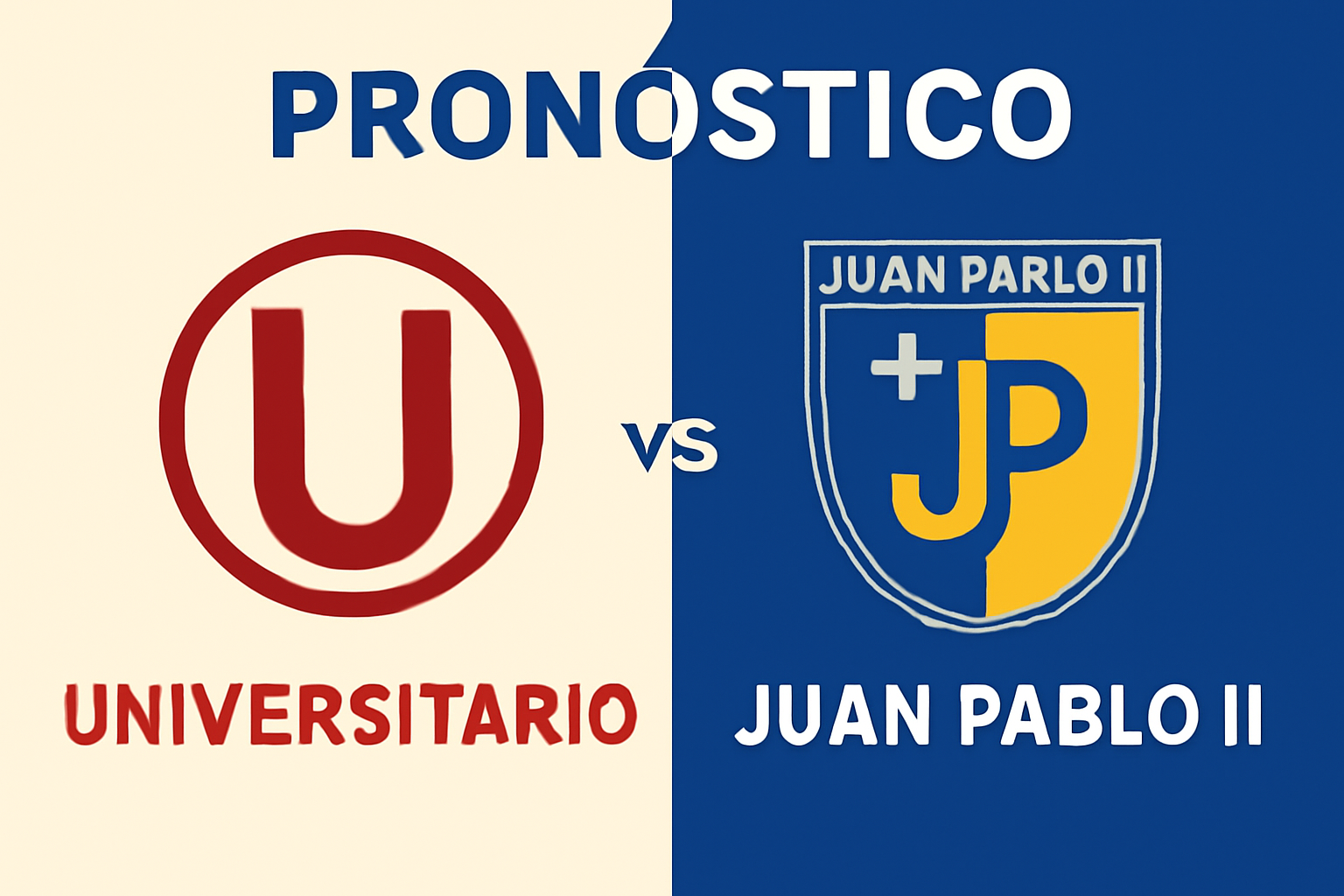 Pronóstico Universitario vs Juan Pablo II – Liga 1 (05/10/2025)