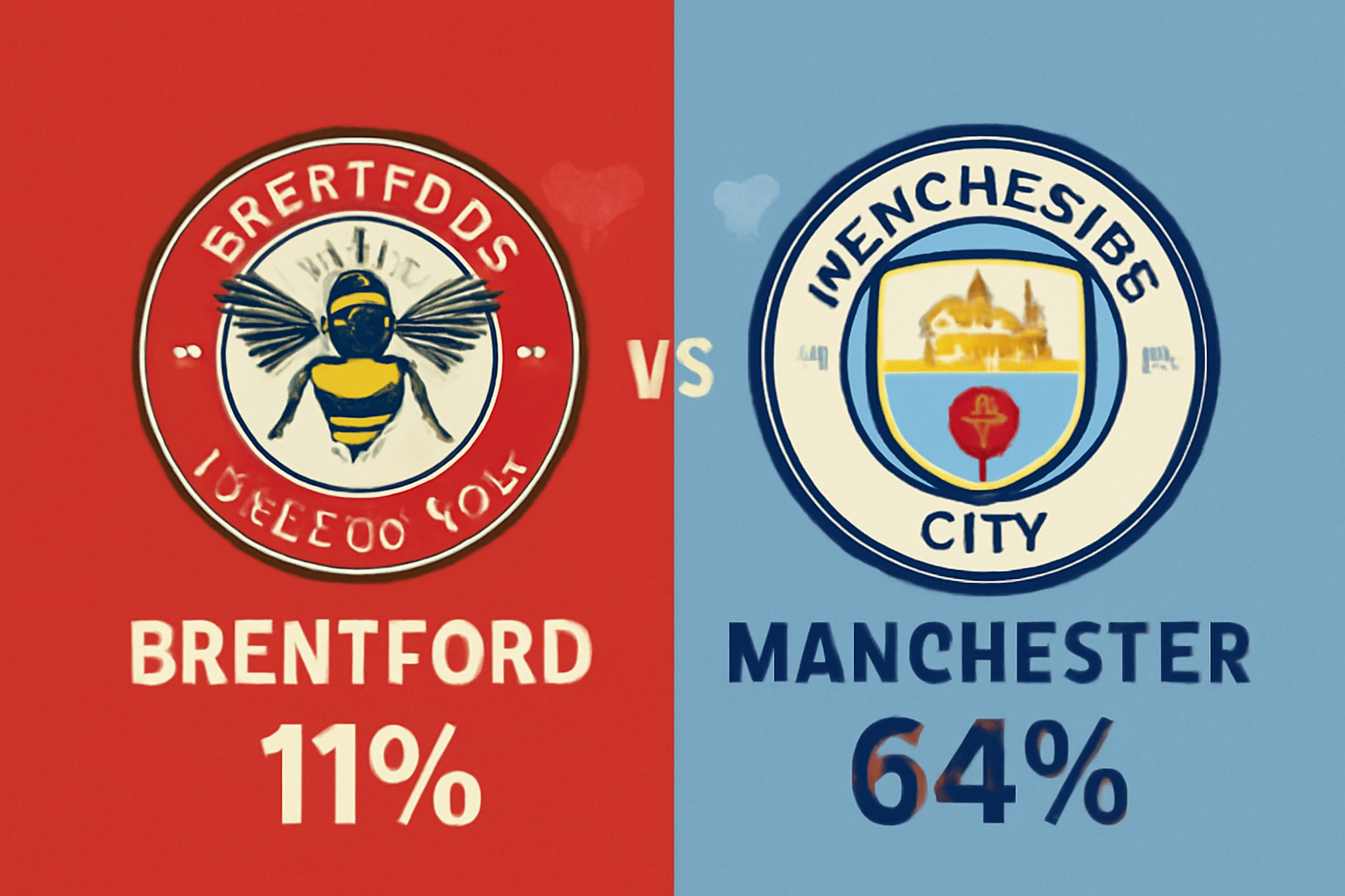 Pronóstico Brentford vs Manchester City - Premier League (05/10/2025)