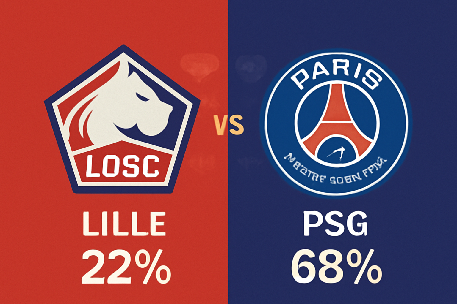 Pronóstico Lille vs PSG - Ligue 1 (05/10/2025)