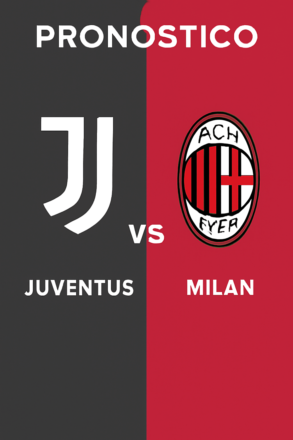 Pronóstico Juventus vs Milan - Serie A (05/10/2025)