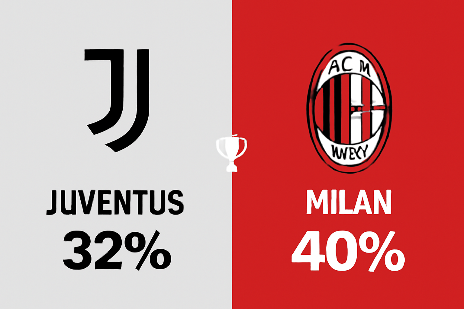 Pronóstico Juventus vs Milan - Serie A (05/10/2025)