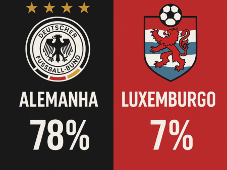 Alemanha x Luxemburgo – Eliminatórias da Copa do Mundo (10/10/2025)