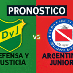 Pronóstico Defensa y Justicia vs Argentinos Juniors - Liga Argentina (10/10/2025)